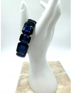 Bransoletka Kryształowa na rękę duże Kryształy Lolita... 2