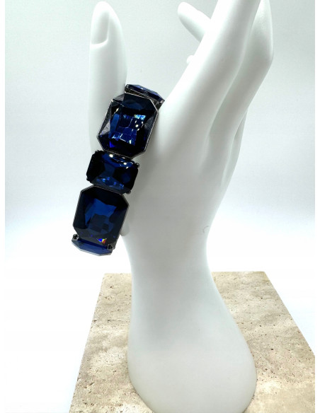 Bransoletka Kryształowa na rękę duże Kryształy Lolita Accessories