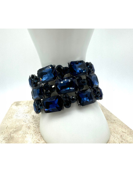 Bransoletka Kryształowa na rękę duże Kryształy Lolita Accessories