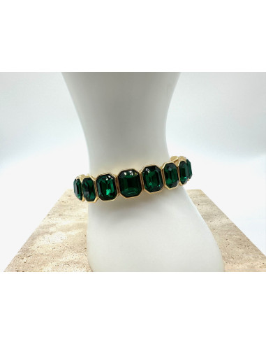 Bransoletka Kryształowa na rękę duże Kryształy...