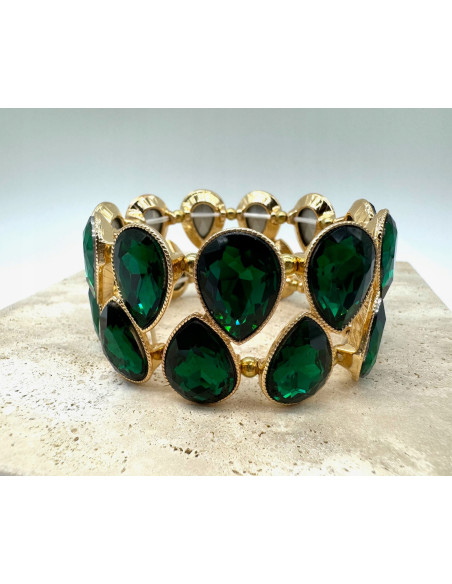 Bransoletka Kryształowa na rękę duże Kryształy Lolita Accessories