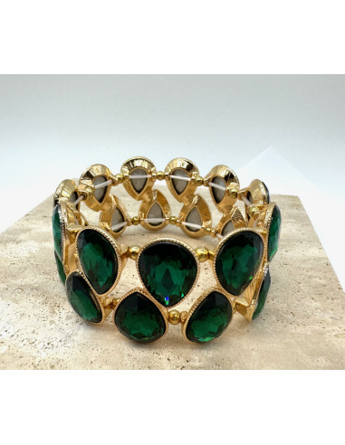 Bransoletka Kryształowa na rękę duże Kryształy...