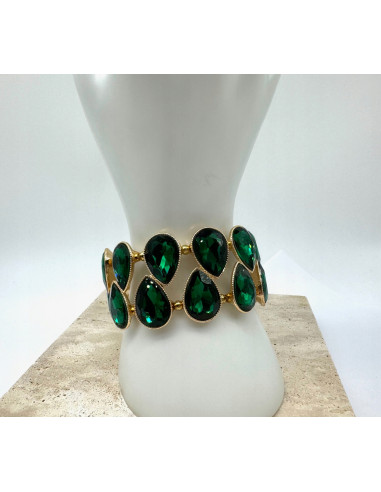 Bransoletka Kryształowa na rękę duże Kryształy...