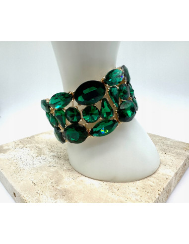 Bransoletka Kryształowa na rękę duże Kryształy...