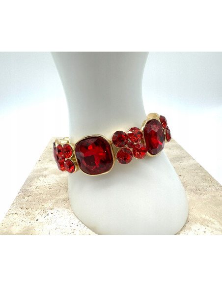 Bransoletka Kryształowa na rękę duże Kryształy Lolita Accessories