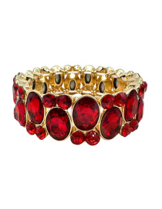 Bransoletka Kryształowa na rękę duże Kryształy Lolita...