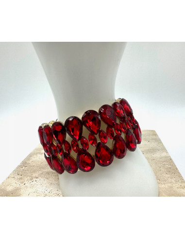 Bransoletka na rękę duże Kryształy Lolita...