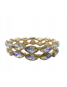 Bransoletka KRYSZTAŁOWA na rękę duże Kryształy Lolita...