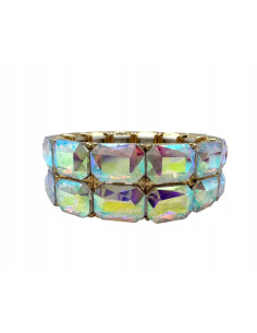 Bransoletka KRYSZTAŁOWA na rękę duże Kryształy Lolita...