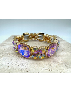 Bransoletka KRYSZTAŁOWA na rękę duże Kryształy Lolita... 2