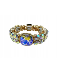 Bransoletka KRYSZTAŁOWA na rękę duże Kryształy Lolita...