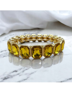 Bransoletka KRYSZTAŁOWA na rękę duże Kryształy Lolita... 2