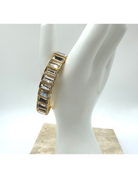 Bransoletka KRYSZTAŁOWA na rękę duże Kryształy Lolita Accessories