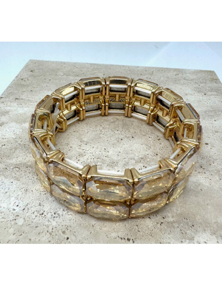 Bransoletka na rękę duże Kryształy Lolita Accessories