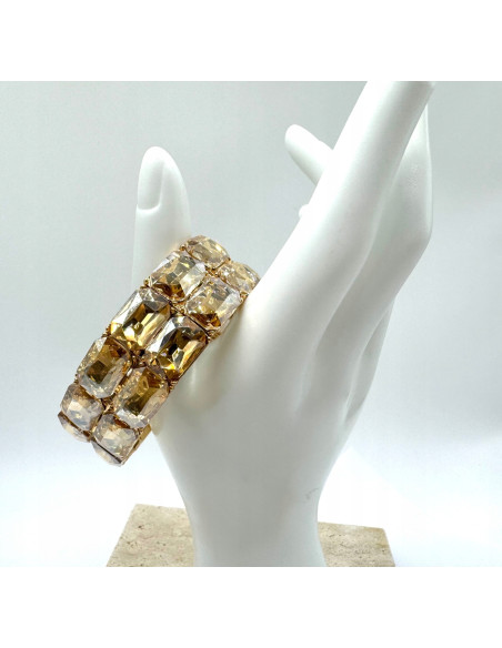 Bransoletka na rękę duże Kryształy Lolita Accessories