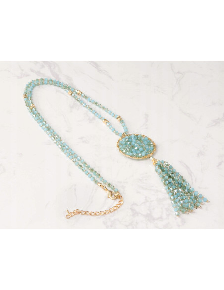 Naszyjnik długi Wisior Lolita Accessories Medalion CHWOST