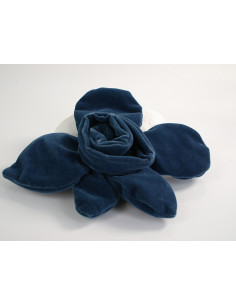 KWIAT Z MATERIAŁU BROSZKA Z WELURU LOLITA AKCESORIA 14 CM...