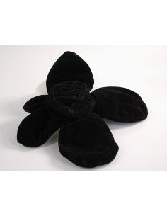 KWIAT Z MATERIAŁU BROSZKA Z WELURU LOLITA AKCESORIA 14 CM...