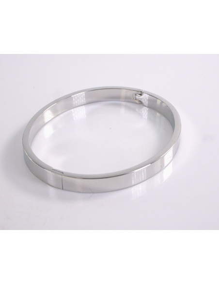 BRANSOLETKA BANGLE ZE  STALI SZLACHETNEJ STAL SZLACHETNA SREBRNY KLASYCZNA