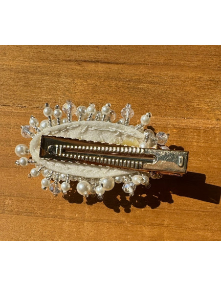 PRZYPINKA do włosów Vintage perłowa PARIS Lolita AKCESORIA WIECZOROWA