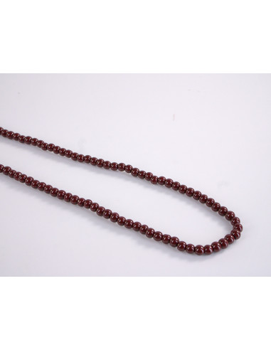 Naszyjnik BORDOWE PERŁY POD SZYJĘ NASZYJNIK...
