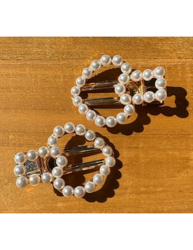 Spinki do włosów ECRU SERCE Lolita AKCESORIA 2...