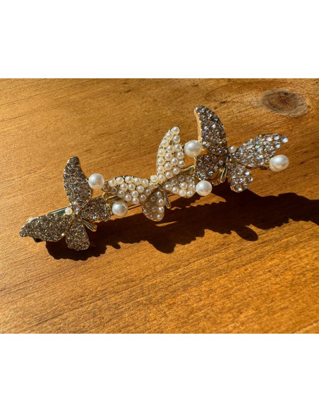 Spinka do włosów MOTYLE CRYSTAL BŁYSK WE WŁOSACH AKCESORIA LOLITA