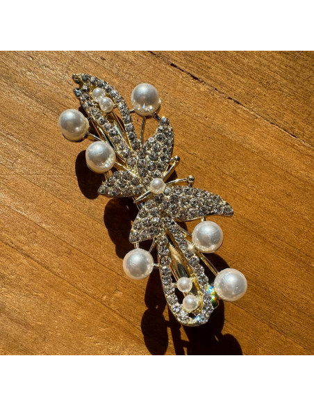 Spinka do włosów MOTYLE CRYSTAL BŁYSK WE WŁOSACH AKCESORIA LOLITA