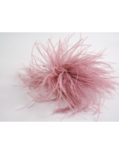 KWIAT Z PIÓR BROSZKA PRZYPINKA LOLITA AKCESORIA 14 cm... 2