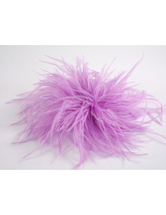 KWIAT Z PIÓR BROSZKA PRZYPINKA LOLITA AKCESORIA 14 cm... 2
