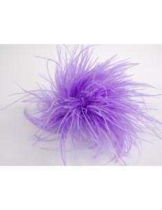 KWIAT Z PIÓR BROSZKA PRZYPINKA LOLITA AKCESORIA 14 cm... 2