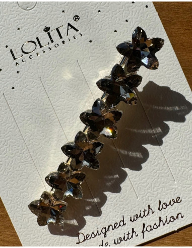 Spinka do włosów Vintage GWIAZDKI BŁYSK WE...