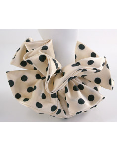 GUMKA DO WŁOSÓW SCRUNCHIE PODWÓJNA SATYNA LOLITA...