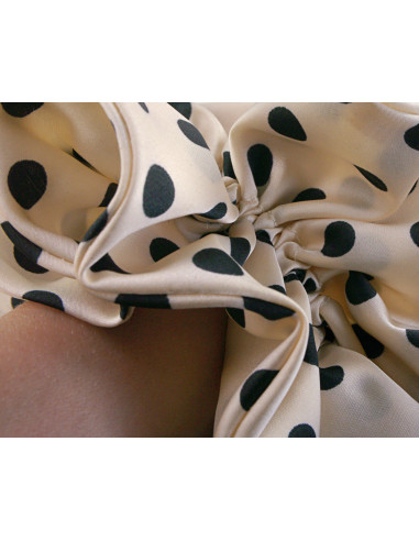GUMKA DO WŁOSÓW SCRUNCHIE PODWÓJNA SATYNA...