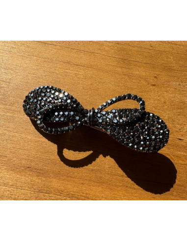 Spinka do włosów VINTAGE KOKARDA BŁYSK WE...