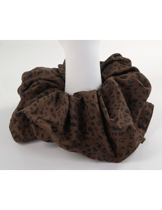 GUMKA DO WŁOSÓW SCRUNCHIE LOLITA AKCESORIA CĘTKI CIEMNY...