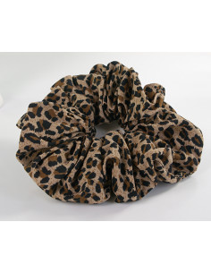 GUMKA DO WŁOSÓW SCRUNCHIE LOLITA AKCESORIA CĘTKI BRĄZOWY...