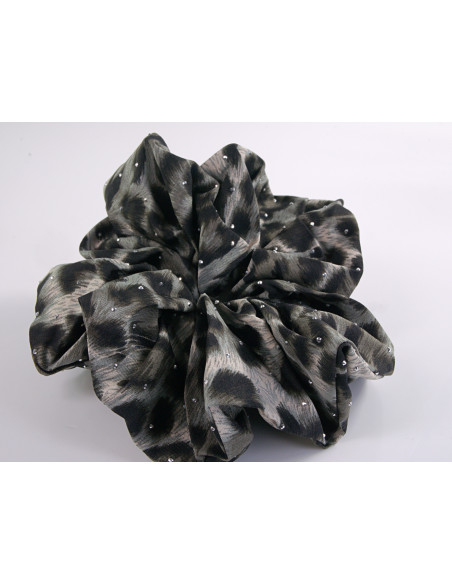 GUMKA DO WŁOSÓW SCRUNCHIE  LOLITA AKCESORIA CĘTKI DŻETY DUŻA XXL 18 CM