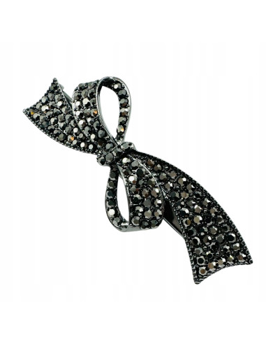 Spinka do włosów VINTAGE KOKARDA BŁYSK WE...