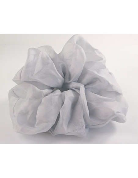 GUMKA DO WŁOSÓW SCRUNCHIE SZYFON  XXL LOLITA AKCESORIA ICE BLUE NIEBIESKI