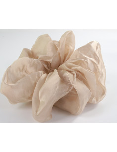 GUMKA DO WŁOSÓW SCRUNCHIE SZYFON  LOLITA AKCESORIA JASNY...