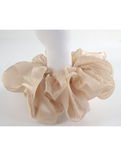 GUMKA DO WŁOSÓW SCRUNCHIE SZYFON  LOLITA AKCESORIA JASNY... 2