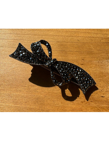 Spinka do włosów VINTAGE KOKARDA BŁYSK WE...