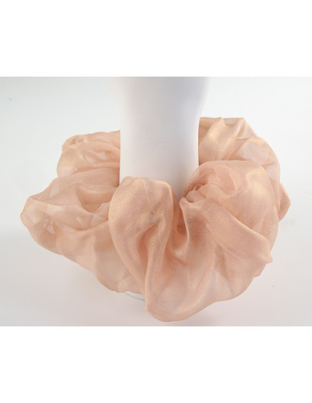 GUMKA DO WŁOSÓW SCRUNCHIE SZYFON XL LOLITA AKCESORIA ŁOSOSIOWY OPALIZUJĄCY