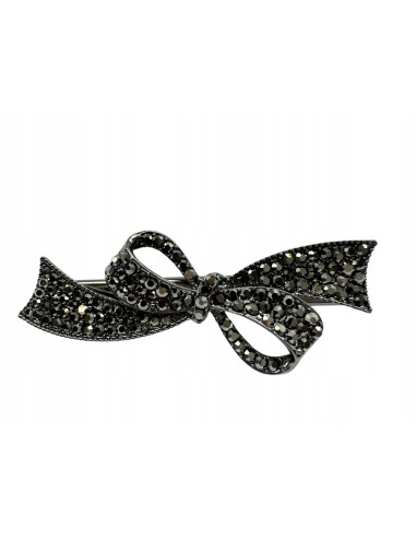 Spinka do włosów VINTAGE KOKARDA BŁYSK WE...