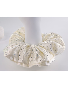 GUMKA DO WŁOSÓW SCRUNCHIE SATYNA DŻETY CYRKONIE LOLITA... 2