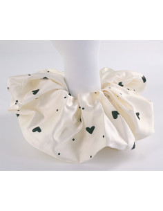 GUMKA DO WŁOSÓW SCRUNCHIE SATYNA LOLITA AKCESORIA BIAŁY...