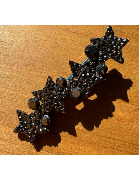 Spinka do włosów VINTAGE GLAMOUR BŁYSK WE WŁOSACH CYRKONIE AKCESORIA LOLITA