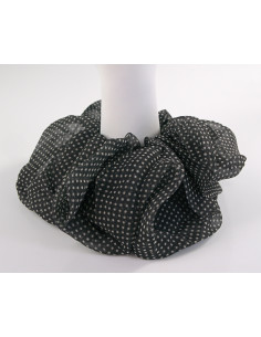 GUMKA DO WŁOSÓW SCRUNCHIE SZYFON LOLITA AKCESORIA  SZARY... 2