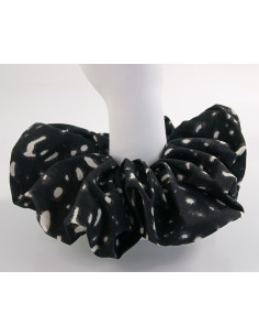 GUMKA DO WŁOSÓW SCRUNCHIE LOLITA AKCESORIA CĘTKI CZARNY...